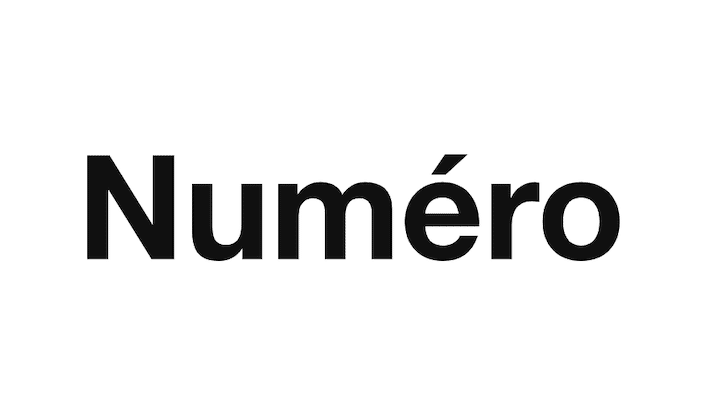numero logo 2