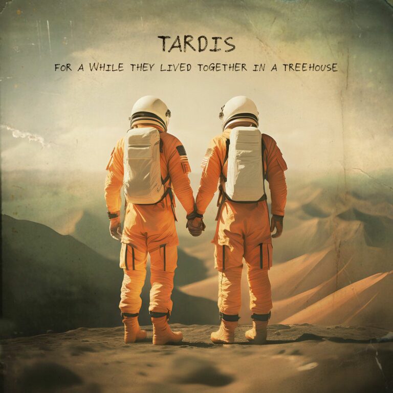 TARDIS For a While They Lived Together in a Treehouse